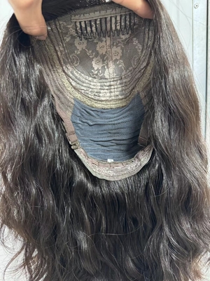 Factory supply 100% human hair silk top wig Kosher wig for white women natural looking human hair wig for wholesale