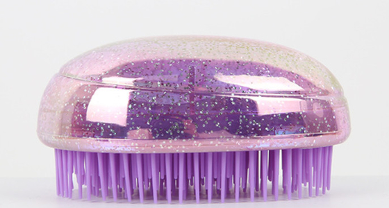 Wholesale colorful comb high quality massage brush for hair extensions