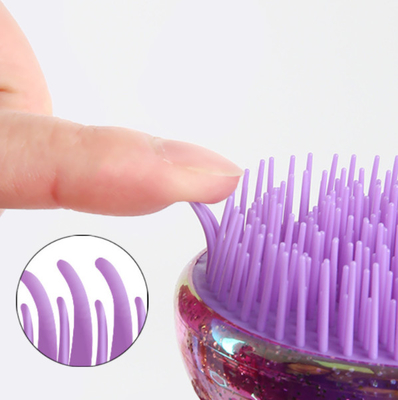 Wholesale colorful comb high quality massage brush for hair extensions
