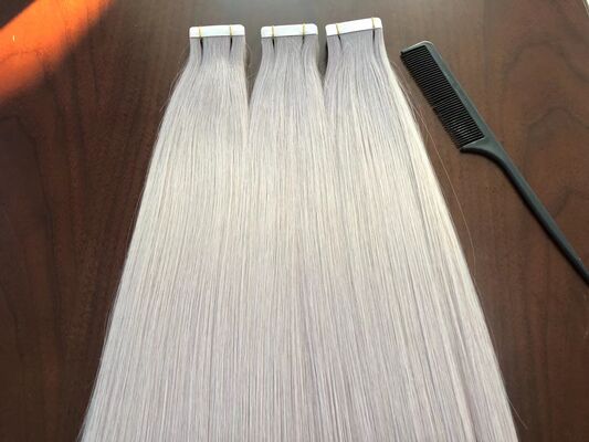 Professional high quality cuticle aligned tape in hair extensions wholesale tape in human hair extensions